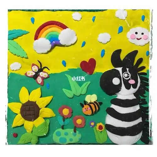 超轻粘土平面场景