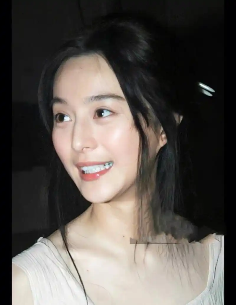 范冰冰 素颜出圈神图