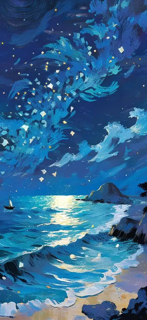 高清壁纸无水印#唯美意境蓝色壁纸