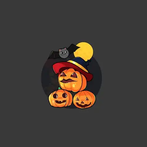 60天插画训练第四波——万圣节