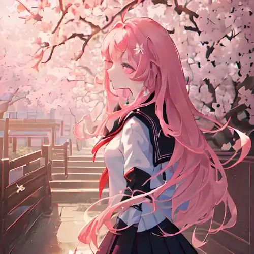 呆萌动漫女生头像