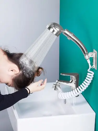 洗脸池外接洗头神器花洒脸盆小喷头套装水龙头浴室过滤伸缩莲蓬头