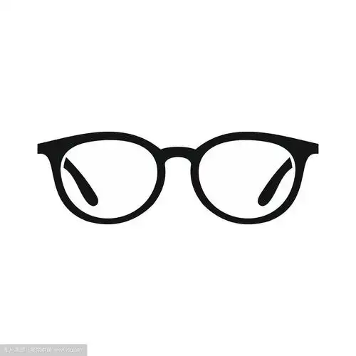 简单风格的眼镜图标