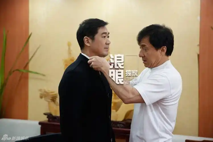 成龙张国立早前合照