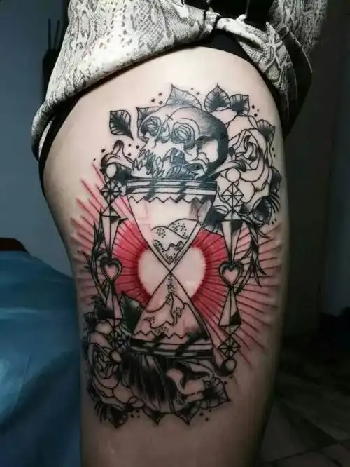 巩义纹身店罗刹刺青部分作品