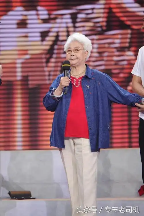 90岁高龄的女演员田华