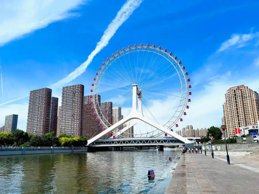 天津之眼:中国最小4a景区 2023年9月20日,天津市天津 - 抖音