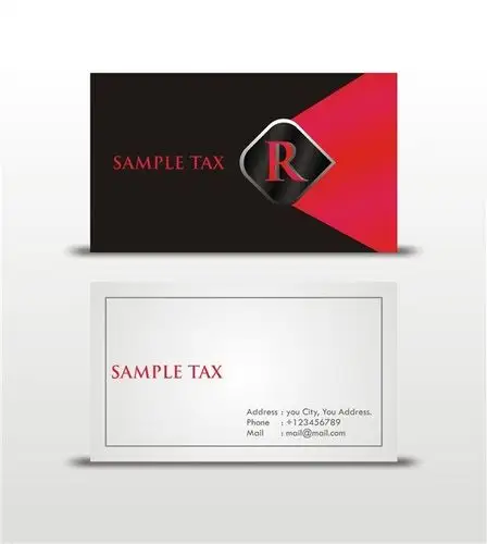 商务名片片模板