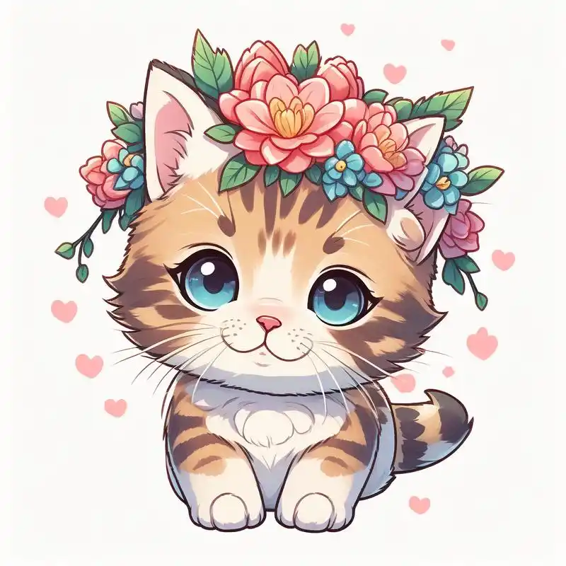 超萌q版动物头像9695 哇～这些超可爱的q版动物头像,简直让人心都