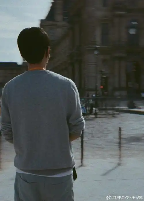 王俊凯巴黎游客照