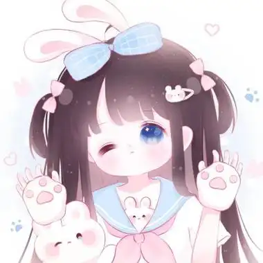 动漫呆萌系可爱少女头像