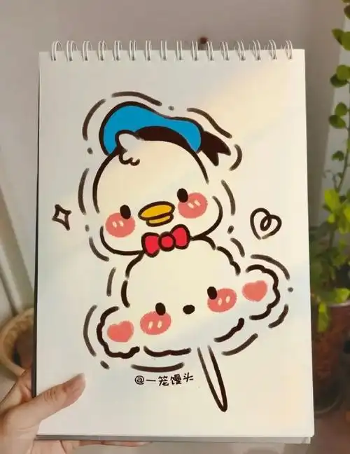 零基础手绘简笔画| 可爱动漫人物