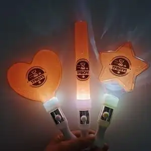 荧光棒橙色tfboys应援荧光棒王俊凯王源易烊千玺演唱会闪光棒发光