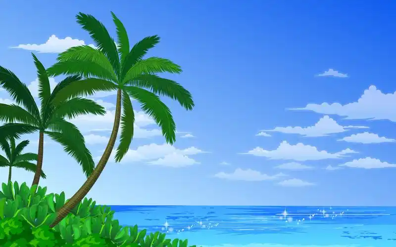 小清新的帆船,高清图片,电脑桌面-壁纸族