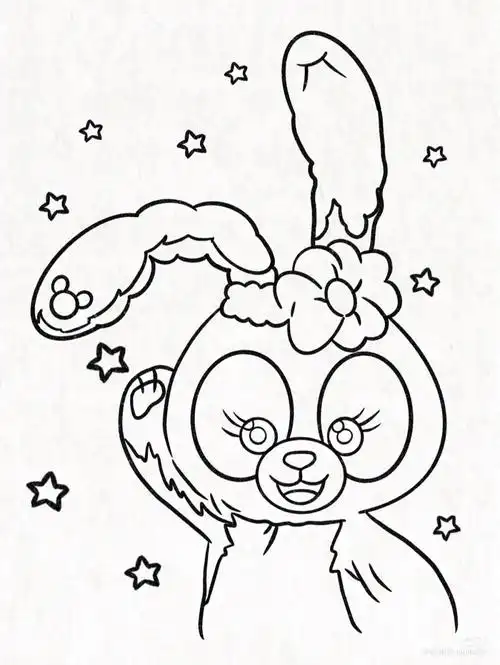 星黛露简笔画学起来