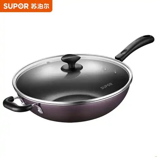 苏泊尔不粘炒锅ec32sp05轻烟少油可通用