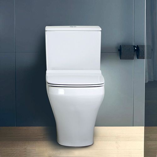 杜拉维特马桶虹吸式215701连体座便器陶瓷智洁釉面虹吸式防臭坐便器