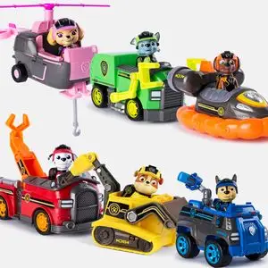 汪汪队立大功玩具狗狗特派任务巡逻车路马天天毛毛儿童救援玩具车