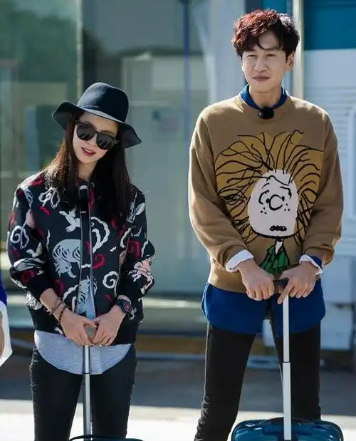 李光洙 宋智孝 懵光姐弟 runningman 头像