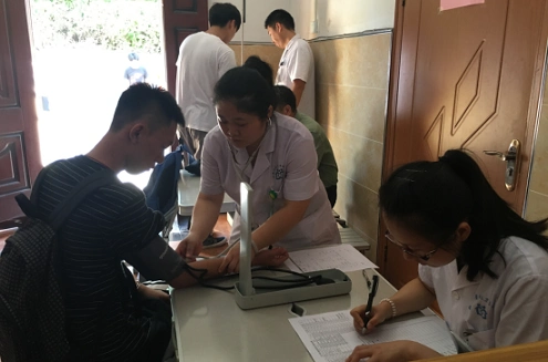 怀化红星街道2017年征兵体检工作正式启动