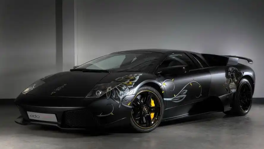 超酷黑色汽车壁纸_魅力十足的个性汽车