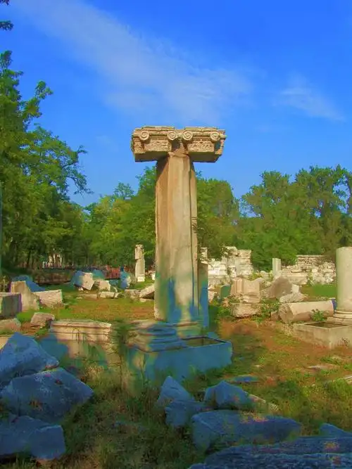 秋日北京——圆明园遗址公园