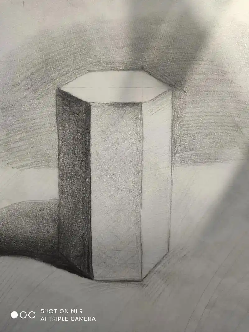 素描几何体 #少儿创意绘画 #儿童美术线条创意画  - 抖音