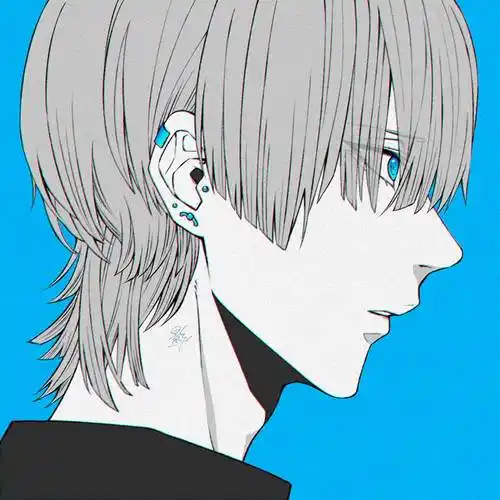 夏色を映す|影ちょす的pixiv人物侧脸插画图片 | bobopic