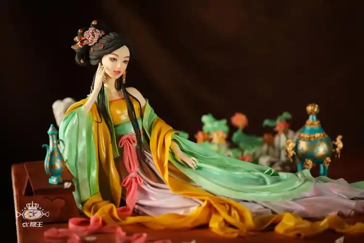 翻糖人偶组合课 | 学员作品 6天q版古风人偶 & 9天古风仿真人偶 & 6天