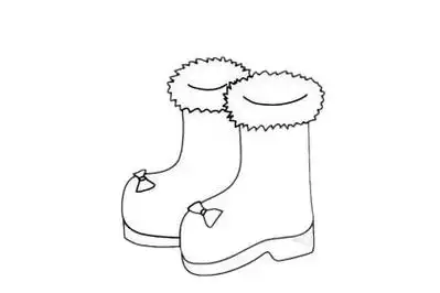 鞋子简笔画图片大全作品五