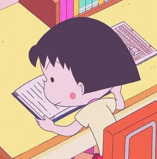 有没有这种在看书的头像