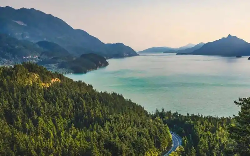 电脑壁纸 风景 高清护眼绿色自然风景湖泊