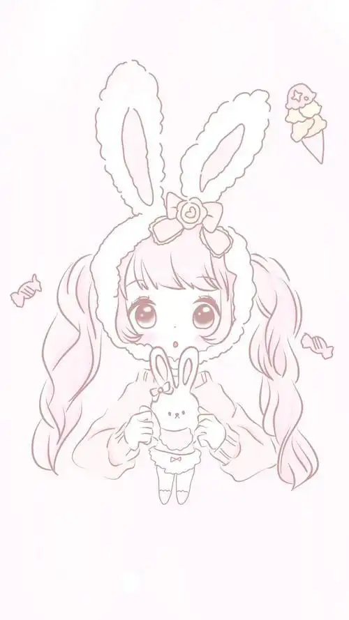 超仙少女心简笔画