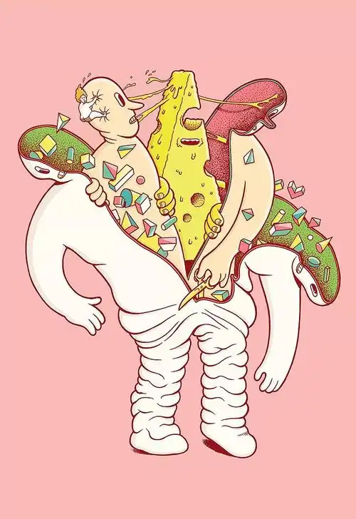 20张脑洞大开的插画酷到不行
