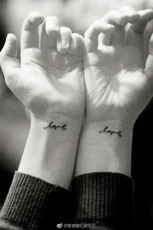 九款甜到炸的情侣纹身收藏吧