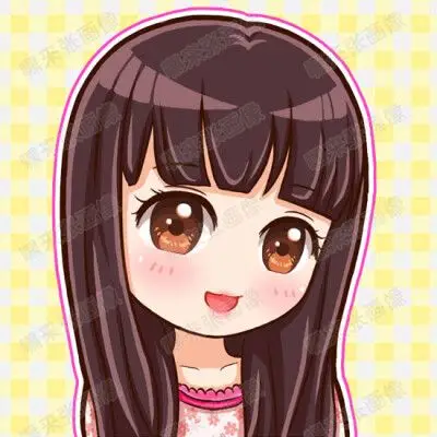【嘿来张画像】q版头像 卡通形象设计 手绘漫画头像设计 日系美萌