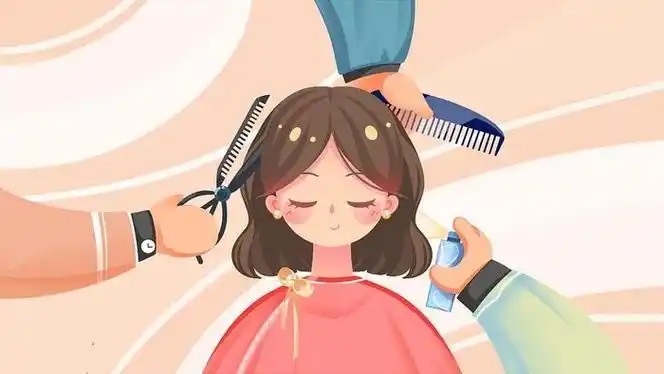 理发出了问题简直是理发"翻车"事故现场但"咔咔"几剪刀之后