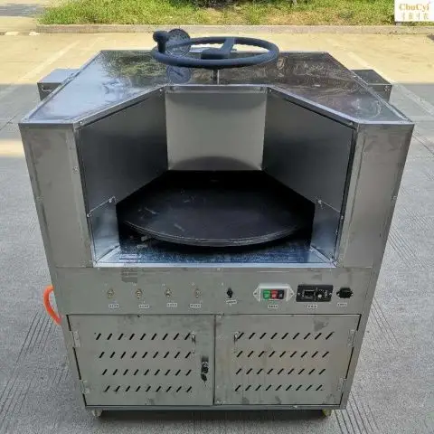 大厨转炉烧饼机手自一体全自动打烧饼的炉子商用燃气做烧饼的机器
