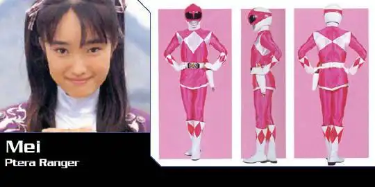 美日两版【粉衣翼手龙女战士】三代演员回顾 初代:芽衣(日版)千叶丽子