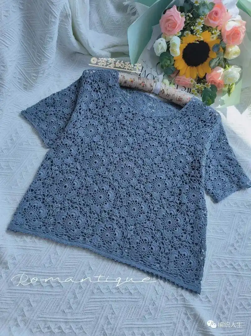 存解  好看的衣服一定要分享#钩针图解 #爱生活爱编织 - 抖音