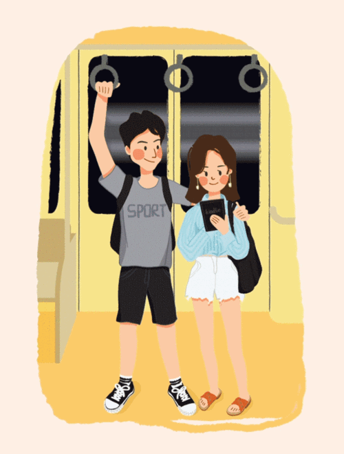 两个人(动态插画练习)