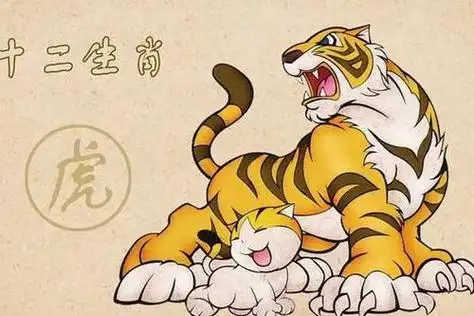 1998年属什么生肖1998年对应的属相是虎,称寅虎.