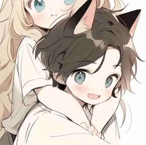 全网超火爆的情侣头像