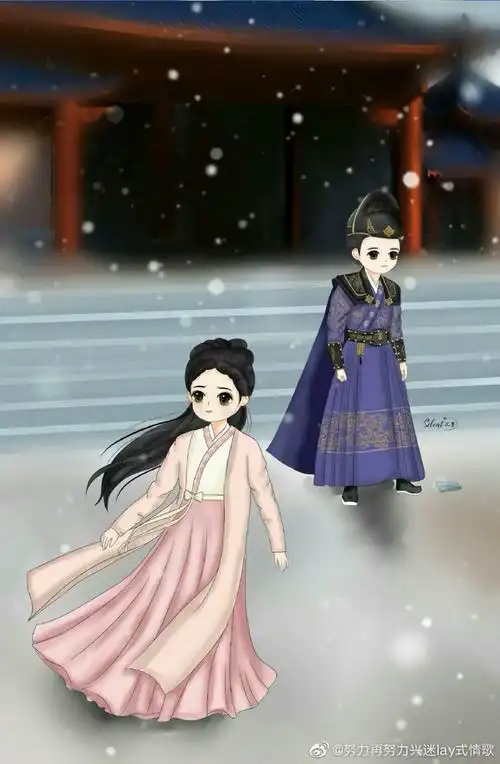 锦衣之下q版漫画图