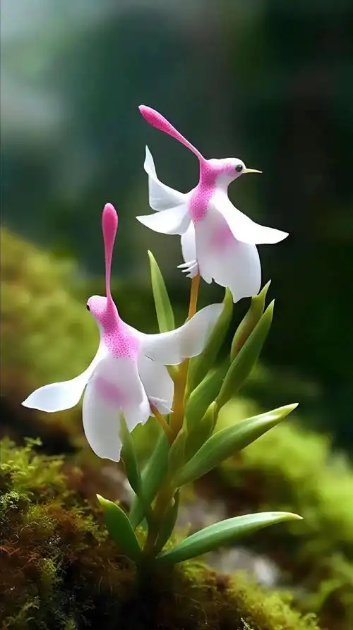 一组神奇的花草