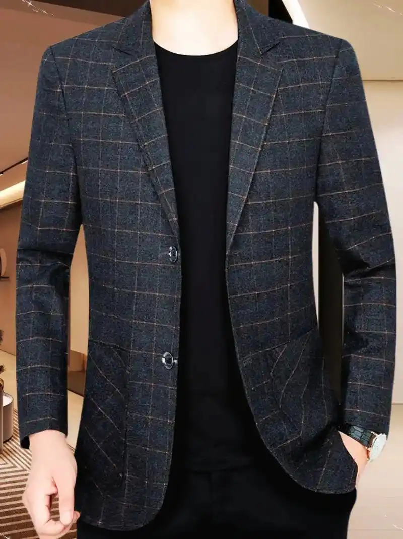 男人就要穿西装 男士薄款西装外套,高档衣服小外套,挺括有型 - 兑音