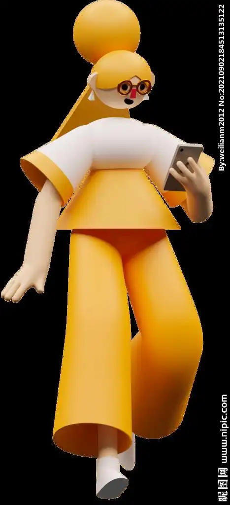 3d图标素材卡通人物图片