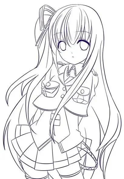 二次元人物铅笔画10二次元人物铅笔画9二次元人物铅笔画8二次元人物