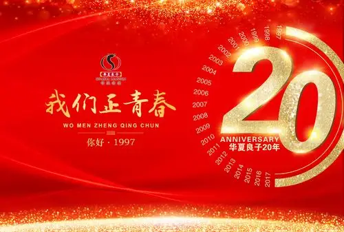 20周年庆物料设计