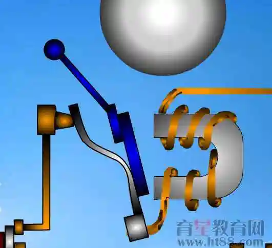 电铃的工作原理flash课件